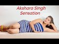 Akshara Singh Sensation HOT Closeup ️ ️ ️ Akshara Singh Akshara