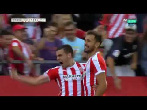 Golazo de Stuani en el Girona 3 Rayo Vallecano 1 | M+ Liga J4 - Liga SmartBank | 2019