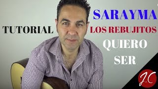 QUIERO SER,SARAYMA Y LOS REBUJITOS. Jerónimo de Carmen-Guitarra flamenca