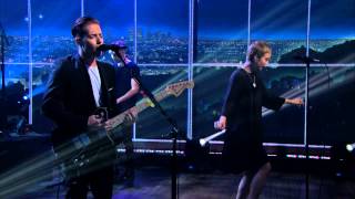 The Naked and Famous 'Hearts Like Ours' live on The late Late Show