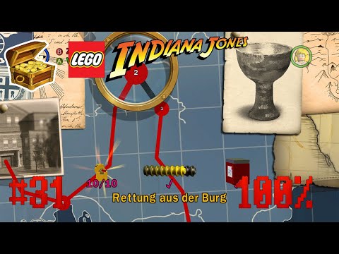 LEGO Indiana Jones #31 | Rettung aus der Burg 100% 💎 |German| |No Commentary|