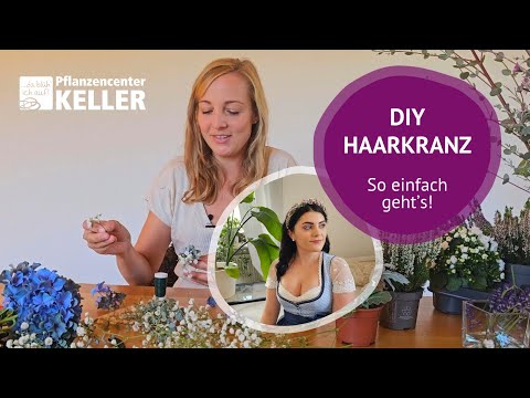 DIY Haarkranz für das Oktoberfest 🌸