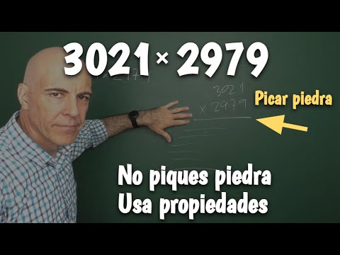 PRODUCTO NÚMEROS GRANDES APLICANDO PROPIEDADES.Matemáticas Básicas