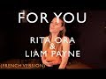 FOR YOU FRENCH VERSION RITA ORA LIAM PAYNE FIFTY SHADES FREED SARA H COVER