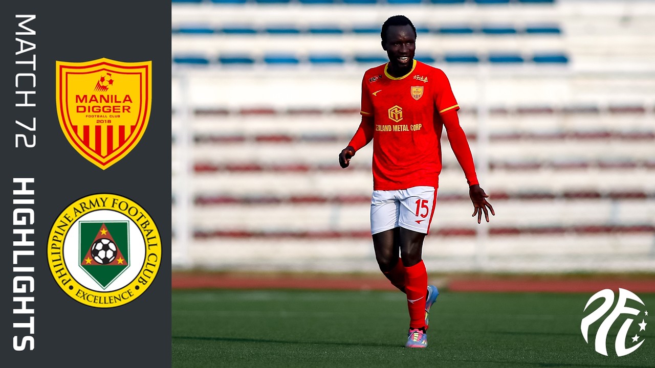 Manila Digger vs Philippine Army Highlights