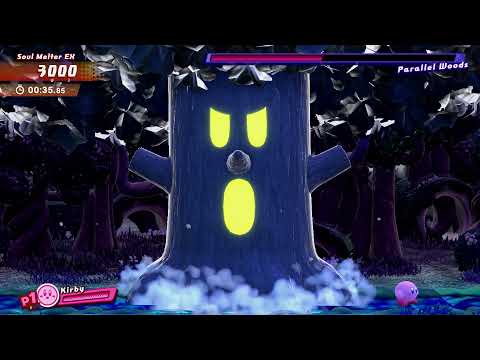 Kirby Star Allies - Parallel Woods battle