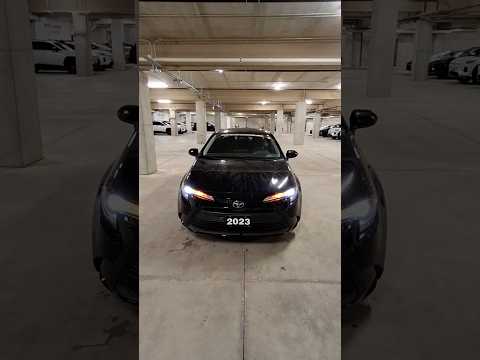2023 Toyota Corolla LE CVT in Black for sale at North London Toyota in London, ON