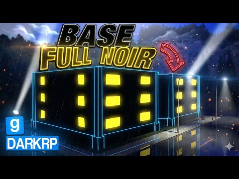 100% Black Base! (they can't see anything at all!) - GMOD DarkRP FR