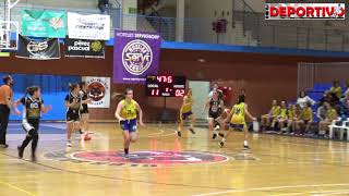 Partido completo entre el Cadete Femenino del Club Baloncesto Femenino y el Terralfas