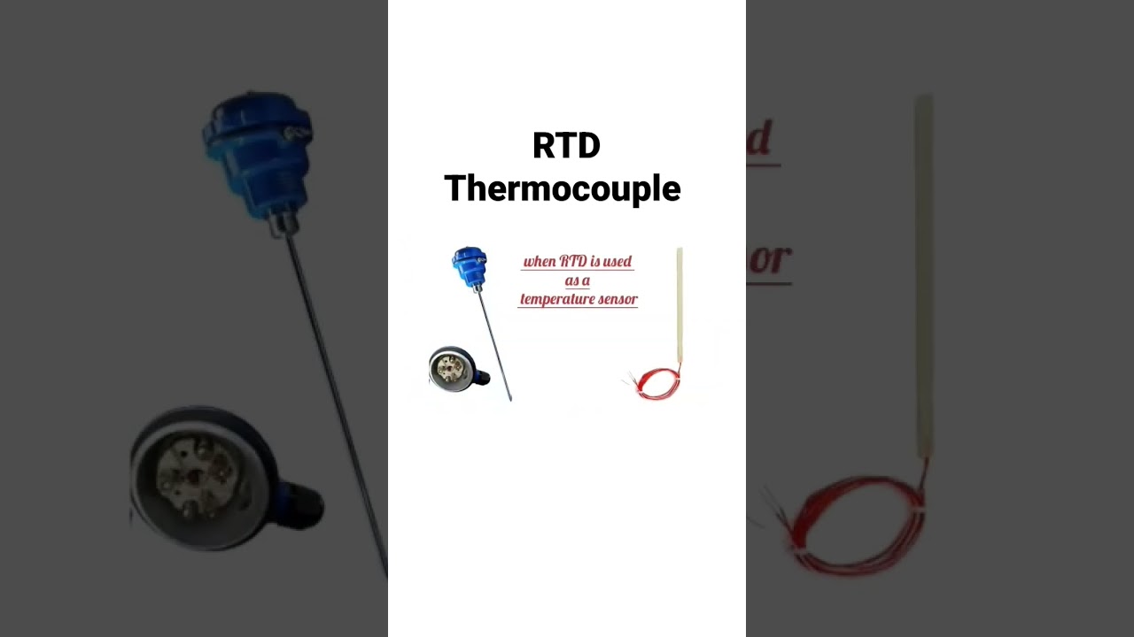 ☝️☝️RTD Thermocouple temperature sensors #instrumentation #industrialautomation #electrical