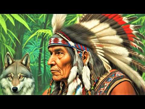 Música Chamánica De Los Nativos Americanos Apaches | Flauta de bambú y Canciones de lobos
