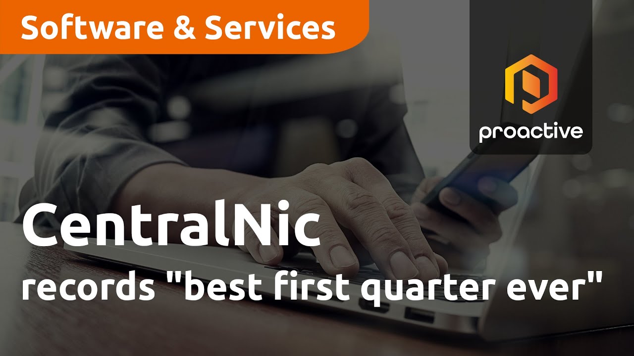 CentralNic Group records "best first quarter ever"