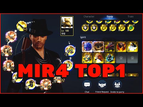 THE STRONGEST CHARACTER IN MIR4 GLOBAL TOP1 RANKING 857K PS 켄럽 "TED" | MIR4
