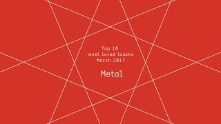 Top 10 Most Loved Metal Tracks - March 2017