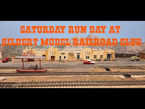 Saturday Run Day at Gilbert Model Railroad Club 1/17/26 #autism #modelrailroad