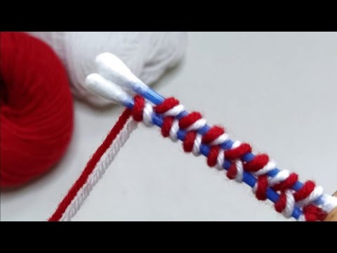 2 Superb Woolen Yarn Flower making ideas with Cotton Buds | Easy Sewing Hack