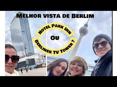 Torre de TV ou Hotel Park Inn: qual a melhor vista de Berlim?