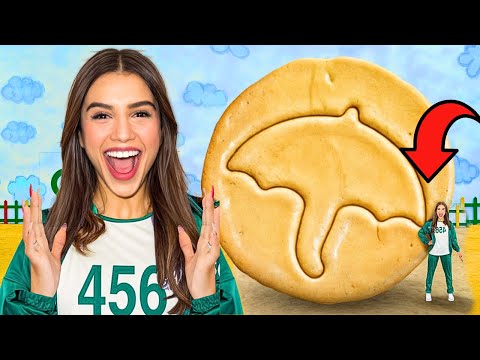 صنعت أكبر حلوى لعبة الحبار في العالم  | النتيجة صدمتني  ! 😨