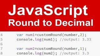 JavaScript Round to Custom Decimal