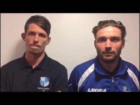 WingateTV: Sean Cronin and Billy Healey Post Harrow Borough