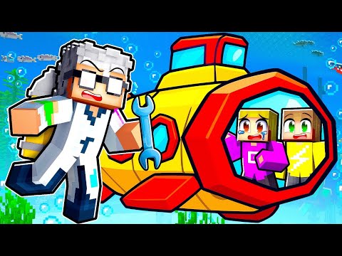 Professor Maakt OnderzeeërIn Minecraft! (Survival)