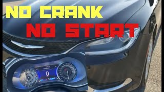 Chrysler 200 No Start No Crank Fix- TRY THIS EASY TRICK