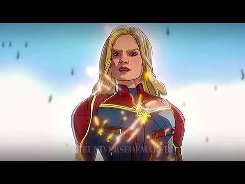 What If Captain Marvel VS Ultron
