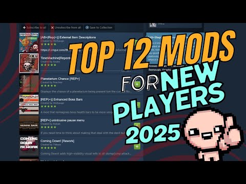 The Binding of Isaac: Top 12 Mods Recommended for New Players [2025 Edition for Repentance+]