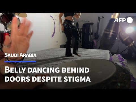 Video | Saudi belly dancers shake off taboos behind closed doors | AFP