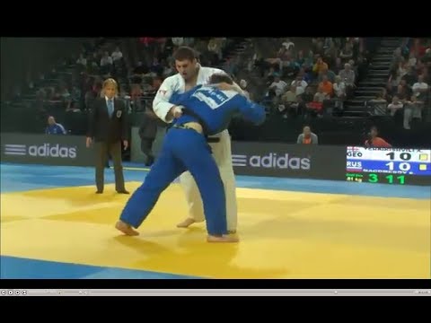 Avtandil Tchrikishvili (GEO) vs Sirazhudin Magomedov (RUS) -81kg Judo European Championship 2014