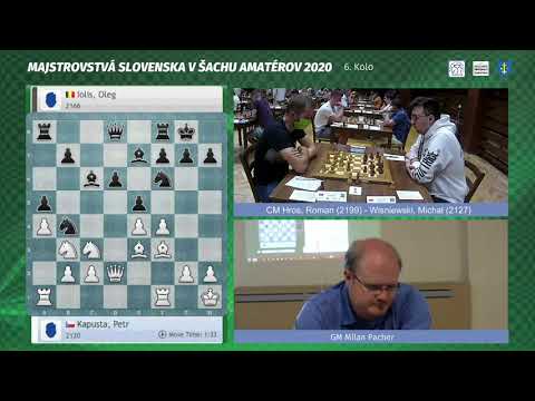 MSR Amatérov 2020 | 6.kolo | GM Milan Pacher