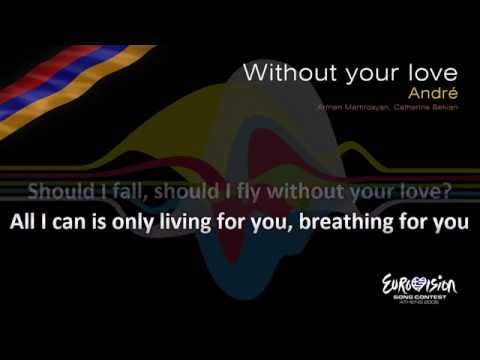 André - "Without Your Love" (Armenia) - [Instrumental version]