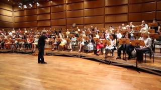 In prova: Orff, Carmina Burana - Coro dell'Accademia di Santa Cecilia