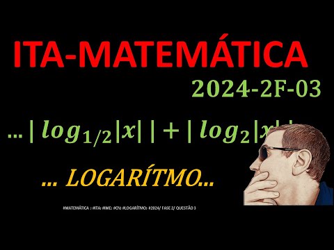 ITA | 2024 | FASE 2 |  Questão 3 | MATEMÁTICA |Questão Resolvida de LOGARÍTMO/SIL224