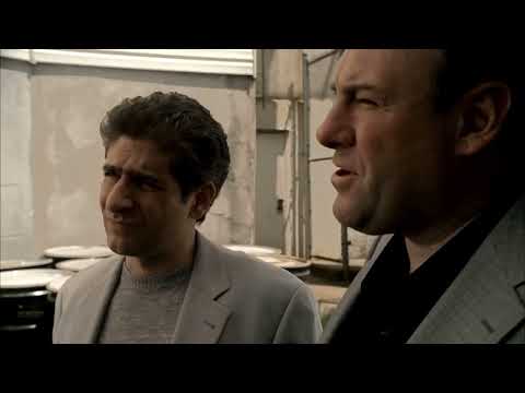 The Sopranos Tony handles the Hesh beating after talking with Phill scene