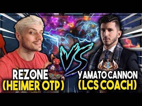 BEATING AN LCS COACH IN SOLOQUEUE?! | REZONE VS YAMATO CANNON MIDLANE! - League of Legends