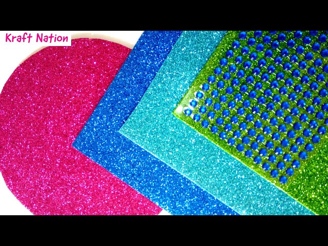Latest acrylic rangoli design using ohp sheet by kraft nation