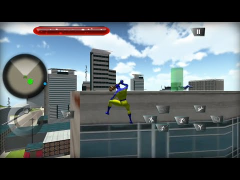 Flying Spider Hero City Battle | Spider Hero City Rescue - Android GamePlay
