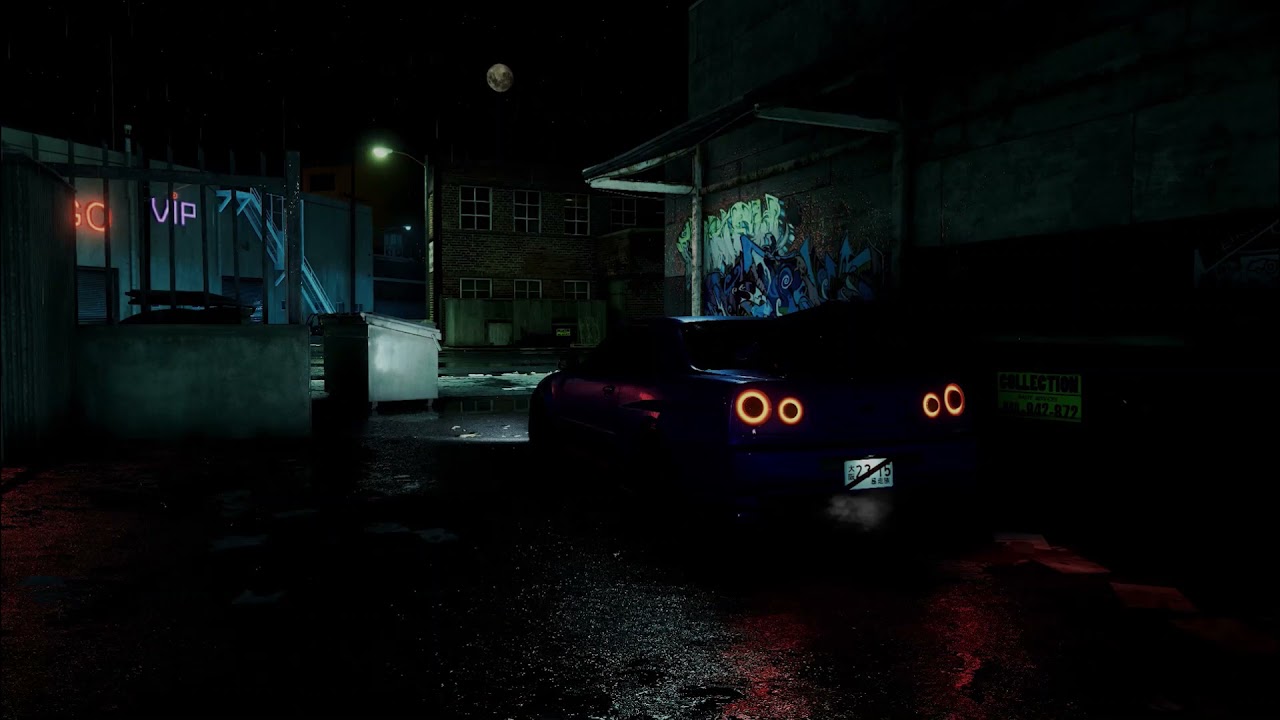 NISSAN SKYLINE R34 GT-R LIVE WALLPAPER
