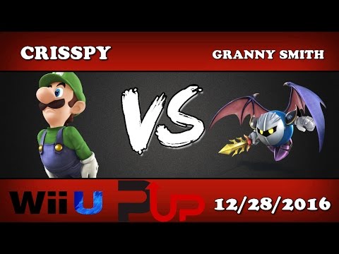 Crisspy (Luigi) vs. Granny Smith (Meta Knight) - Wii U Winners Quarters - SOS