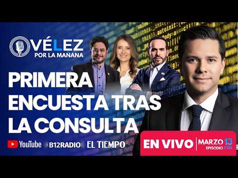 ENVIVO PRIMERA ENCUESTA TRAS LA CONSULTA - ¿Quién pasaría a segunda vuelta? Velez Por La Mañana