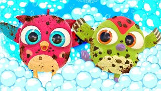 The Dirty and Clean song for kids! Baby songs for kids & Hop Hop the owl. Cartoons & nursery rhymes.