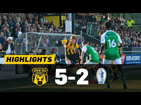 SPEKTAKEL IN DE NACOMPETITIE | DVS'33 Ermelo - USV Hercules | Nacompetitie - Samenvatting