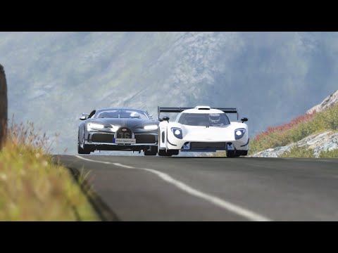 Bugatti Chiron Pur Sport 2021 vs Ultima GTR 2020 at Highlands