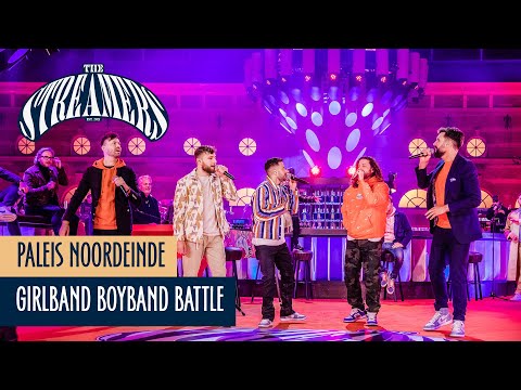 Girlband SMS (Suzan, Maan & Sanne) vs. boyband Wrong Direction | The Streamers