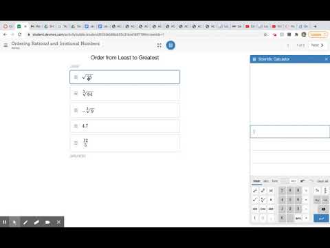 Desmos Ordering Activity