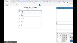 Desmos Ordering Activity