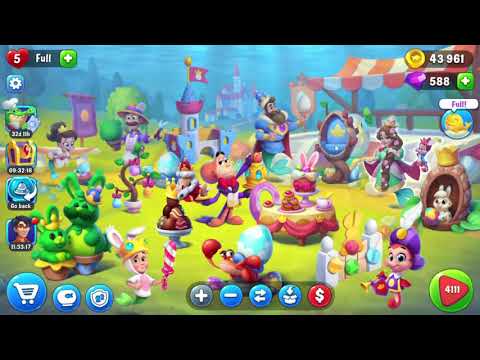 Fishdom 4111 Hard Level - NO BooSTERS