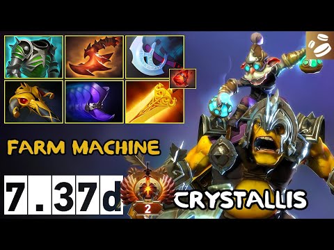 Crystallis - Alchemist  - Farm Machine - 7.37d - Immortal Dota