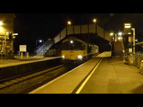 GBRf 66789 at Uddingston Station